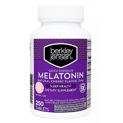 Berkley Jensen 5mg Melatonin, 250 ct