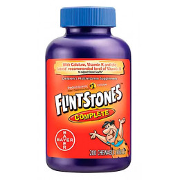 Flintstones Complete Chewable Vitamin Tablets, 200 ct