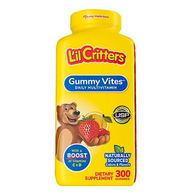 L'il Critters Gummy Vites Multivitamin Dietary Supplement, 300 ct