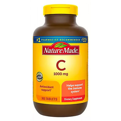 Nature Made 1,000mg Vitamin C Tablets, 365 ct