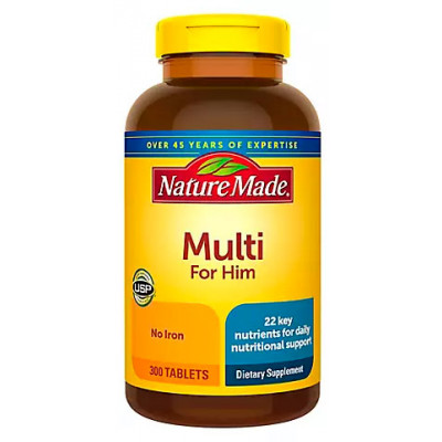 Nature Made Multi For Him Tablets, 300 ct