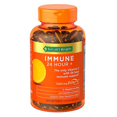 Nature's Bounty Immune 24 Hour, 120 ct