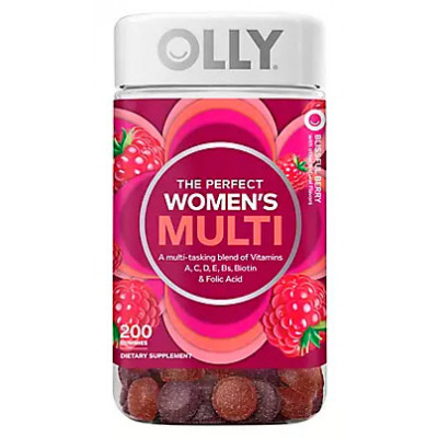 Olly Women's Multivitamin Gummies - Berry, 200 ct