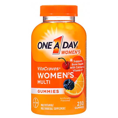 One A Day Women's VitaCraves Multivitamin Gummies, 230 ct