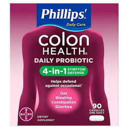 Phillips' Colon Health Probiotic Supplement Capsules, 90 ct