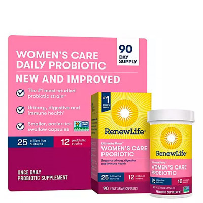 Renew Life Ultimate Flora Women's Care Probiotic, 90 ct