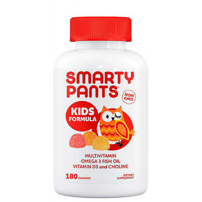 SmartyPants Kids Complete Gummy Multivitamin, 180 ct