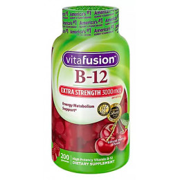 Vitafusion Extra-Strength B12 Gummies, 200 ct