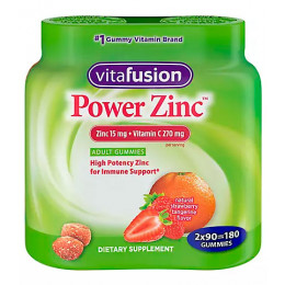 Vitafusion Power Zinc Twin Pack, 180 ct