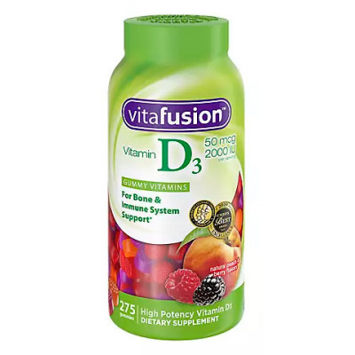 Vitafusion Vitamin D, 275 ct